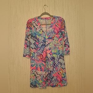 Lilly Pulitzer Size XXS Floral Print Dress